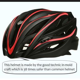 2024 NEW Cycling Helmet Men - Bicycle Helmet for Men Integ-mold Road Bike Helmet Safety MTB Helmet Racing Equipment 55-62cm F18