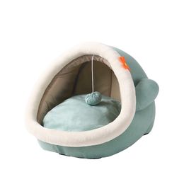New Deep sleep comfort in winter cat bed little mat basket for cat's house products pets tent Cosy cave small dogs beds Indoor