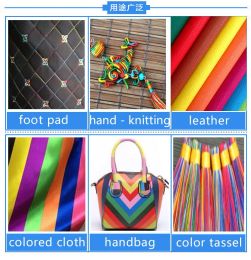 High strength Polyester Colorful Sewing Thread Rainbow Thread Jeans ,Denim Canvas Leather sewing material haberdashery Threads