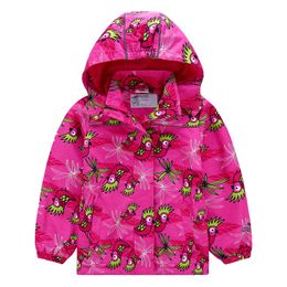 Hot-sale spring autumn winter children kids jackets outwear baby girls windproof waterproof jackets coats girls sporty jackets