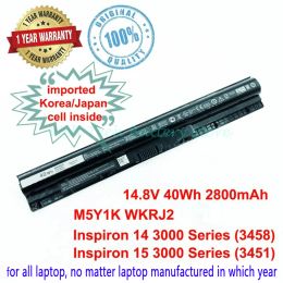 Batteries Genuin Original 14.8V 40Wh M5Y1K Laptop Battery For DELL Inspiron 15 3000 Series 3451 5451 5458 5558 3476 3576 Vostro 3458 3558
