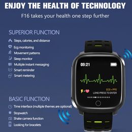 Smart Watch ECG+PPG Bracelet Heart Rate Blood Pressure Monitor Calls Messages Reminder for Android iOS Cell Phones