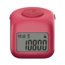 Portable Mini Rechargeable Digital Finger Ring Electronic Hand Tally Counter Silent Prayer Counter Clicker 9 Dropshipping