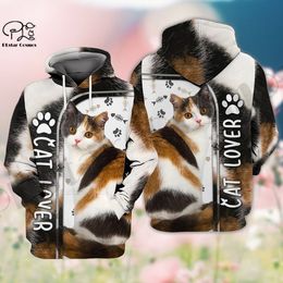 PLstar Cosmos Newest 3DPrint Cat Lover Gift Funny Harajuku Streetwear Casual Unique Unisex Hoodies/Sweatshirt/Zip Style-1