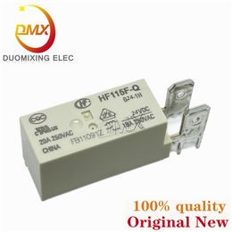 HF115F-Q 005/012/024/048-1H 5/12/24/48VDC A set of normally open 18A 20A 250VAC vertical structure relays