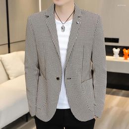 Men's Suits 2024 Spring And Summer Leisure Suit Coat Youth Korean Version Of Fashion Apply For All Fit Trends Small