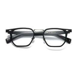 Optical Eyeglasses For Men Women Retro Designer M896 Fashion Sheet Glasses Acetate Frame Detailed Elasticity Square Style Anti-Blue Light Lens Plate With Box