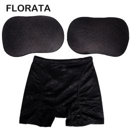FLORATA Body Shaper Slim Panty bottom buttocks hip ass pad padded mat briefs underpants Hip Enhancer Butt Lifter Pant