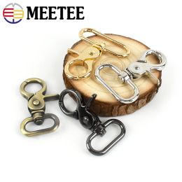 4/10Pcs Metal Lobster Buckle 20-50mm Carabiner Swivel Trigger Hook Bag Strap Dog Collar Connector Clasp DIY Sewing Accessories