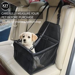 Folding Pet Dog Carrier Pad Waterproof Dog Seat Bag Basket Safe Carry House Cat Puppy Bag Dog Car Seat Pet Products