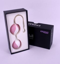 Silicone Covered Dual Metal Ball Smart Sex Ben Wa Balls Kegel Vagina Trainer Vaginal Balls Sex Products Geisha Ball q1706896839194