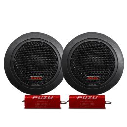 Speakers PUZU PZG20 25mm ASV Silk Dome Car Audio Tweeter Speakers 80W Output Power High Sensitivity Treble Sound Upgrade System