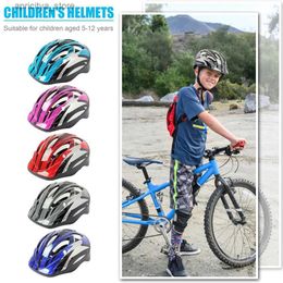 Cycling Helmets Children Bike Helmet Skateboard Skating Cycling Riding Kid Bicyc Safety Helmet Bicyc Equipment for 5-12 years Children L48