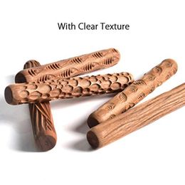 Wooden Pottery Tools Set for Clay Modeling, Embossing, Rolling, and Shaping