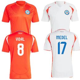 2024 2025 ZL Soccer Jerseys NUNEZ VIDAL ALEXIS MEDEL VALDES MENDEZ SUAZO CH.ARANGUIZ BRERETON DIAZ ECHEVERRIA ARAVENA national team 24 25 football men shirt