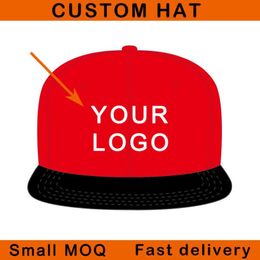 Custom baseball hat small MOQ order flat brim full close fitted 3D fashion embroidery trucker basketball football golf tennis spor248E