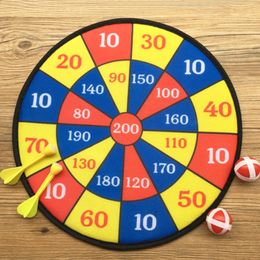 Funny Party Darts Games Fabric Plate Set Sport Double Target Dart Dartboard Boards Toys For Children Adult Cave Games Soft Paper