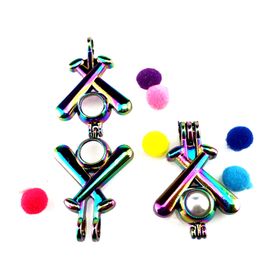 10PCS Rainbow Colour Charm Baseball Pearl Cage Locket Aromatherapy Diffuser Pendant For Gift Necklace Keychain DIY Jewellery Making
