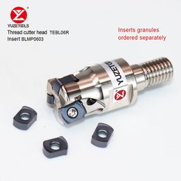 CNC Modular Type Milling Cutter TEBL-20-M10-3T Thread Locking Teeth Type Cutter Head Fit Insert BLMP0603 hi-feed milling cutter