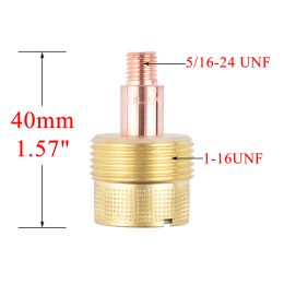 TIG Extra Large Collet Collet Body Gas Lens 13N21L 13N22L 13N23L 13N24L 45V0204S 45V116S 45V64S 995795S For TIG WP9 20