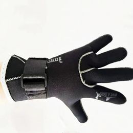 3MM Neoprene Diving Winter Heated Gloves For Men Women Diver Wetsuit Snorkelling Canoeing Spearfish Underwater Hunting Swim Glove