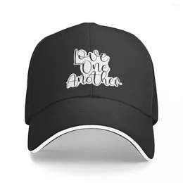 Ball Caps Love One Another Baseball Cap Beach Hat Man Luxury For Women 2024 Men's