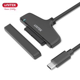 Hubs Unitek USB C Hard Drive Adapter TypeC 3.1 to SATA Hard Drive Converter Cable for 2.5 inch SATA HDD SSD Hard Disk Support UASP