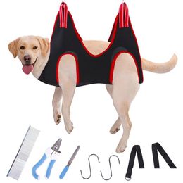 Dog Grooming Clippers Hammock Pet Supplie Cat Small And Medium Feeding Potion Nail Trimming Drop Delivery Home Garden Supplies Dhczu