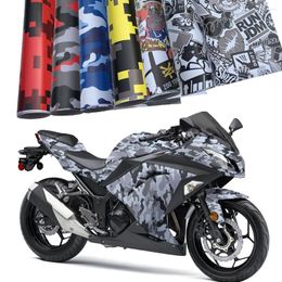 Window Stickers Graffiti Self-adhesive Camouflage Car Wrap Film Roll Sticker Decal DIY Creative Auto Motorcycle Decoration