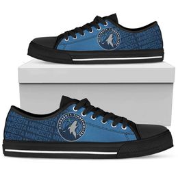 Designer Shoes Timberwolves Canvas Shoes Anthony Edwards Rudy Gobert Karl-Anthony Towns Casual Shoes Moore Jr. Jaden McDaniels Mens Womens Flat shoes Custom Shoe