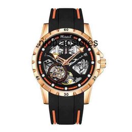 Registered Brand German Automatic Mechanical Waterproof Tape Mens Watch Racing Style Wristwatches Stainless steel Designer