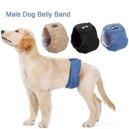 XS-2XL Reusable Dog Diaper Washable Male Belly Band Wrap Waterproof Pets Diaper Shorts for Large Dogs Female Physiological Pants