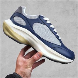 New Shoes Navy Dynamic running low cut and versatile dad style casual sports thick sole running shoes