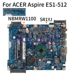 Motherboard For ACER Aspire ES1512 N2840 Notebook Mainboard NBMRW1100 EA53BM EG52BM MB 142221 448.03708.0011 DDR3 Laptop Motherboard