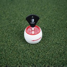 1Pcs Mini Novelty Golf Balls Tyre Shape Putting Practise Ball Adjustable Weight Putter Aiming Line Alignment Golf Training Balls