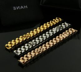 BC HighEnd 18K Gold Plated President Strap Crown bracelet Hiphop Watchband Adjustable Speedometer Bracelet bijoux fine Jewelry1784855