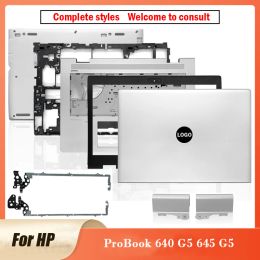 Cases NEW For HP ProBook 640 G5 645 G5 Series Laptop LCD Back Cover Front Bezel Hinges Palmrst Bottom Case Housing Cover 640 G5