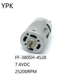 1PCS DC Motor RS-380SH-4528 7.4VDC 25200RPM Motor 380 High Speed RS380 For Aircraft/ Ship/Car Model