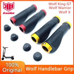 Original Handlebar Grip Handle Cover for Kaabo Wolf Warrior King X Electric Scooter Handle Gloves for KAABO Wolf Scooter Parts