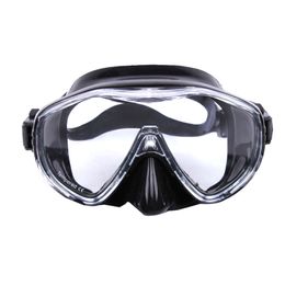 Professional Diving Mask Anti-fog Large Frame Glasses Flexible Silicone Swimming Snorkel Mask Scuba Gear HD Diving Goggles