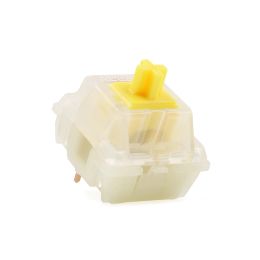 Accessories Gateron Cap Yellow Switch 3 pin Milky Linear 50g for Mechanical Keyboard