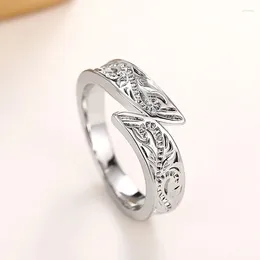 Wedding Rings CAOSHI Arrival Carved Style Finger Ring Female Engagement Ceremony Jewelry Metallic Accessories For Party