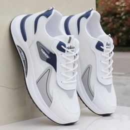 Casual Shoes 2024 Spring Autumn Men's Solid Color Sneakers Fashion Comfortable Outdoor Non-slip Outdoors Running