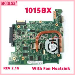 Motherboard 1015BX REV:2.1G With Fan Heatsink Notebook Mainboard For ASUS Eee PC 1015BX Laptop Motherboard 100% Tested OK