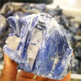 1PC 150G-330G Natural Raw Cyanite Quartz Crystal Cluster Blue kyanite Rough Stone for Decoration