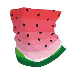 Scarves Watermelon Fruit Bandana Neck Gaiter Printed Balaclavas Wrap Scarf Multi-use Headwear Fishing Unisex Adult Washable