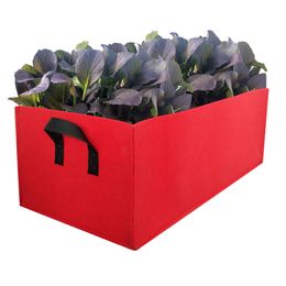 MUCIAKIE 1PC Square Fabric Grow Bag Pot Bags Garden Planting Bag Vegetable Planting Bag Planter Pot With Handles For Plants