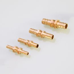 1PCS 4mm 6mm 8mm 10mm 12mm 14mm 16mm 19mm 25mm Hose Barb Bulkhead Brass Barbed Pagoda Gas Pipe Fitting Adapter