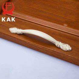 KAK European Aluminum Alloy Cabinet Handles Wadrobe Door Pulls Drawer Knobs Kitchen Cupboard Handles Furniture Handle Hardware