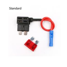 5pcs/10pcs12V MINI SMALL MEDIUM Size Car Fuse Holder Add-a-circuit TAP Adapter Micro Mini Standard ATM Blade Fuse